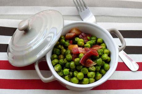 guisantes con jamon