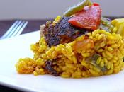 Arroz verduras magro