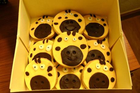 Anotamos en nuestro blog de recetas las galletas de mantequilla. Hace tiempo que las preparamos pero no habíamos compartido estas galletas jirafa