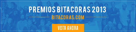 Votanos en la edicion 2013 de Bitácoras como mejor blog gastronómico