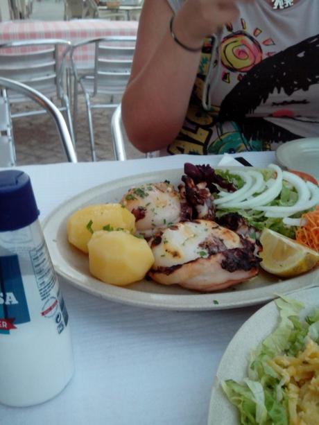 Los chocos son típicos de la zona de Andalucía, a la plancha o fritos están deliciosos acompañados de una cerveza fresquita.