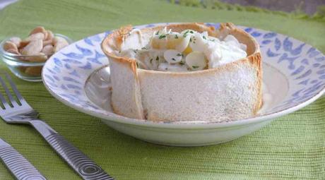 Receta de cardo con almendras del libro espectacular con thermomix, está delicioso, barato y sorprendente para invitados o para navidades