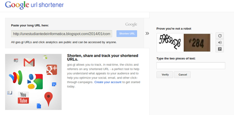 Generar links o url mas cortos