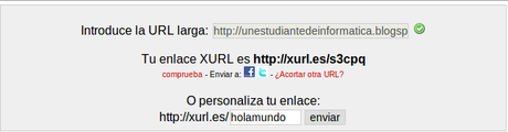 Generar links o url mas cortos