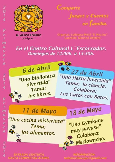 Actividades para niños y en familia: Del 21 al 27 de abril de 2014