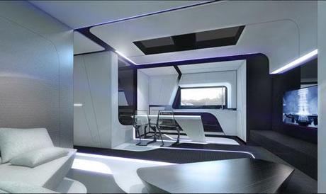 A-cero presenta el diseño interior de un MotorHome.