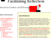 Facilitar Reflexión. Manual para Líderes Educadores