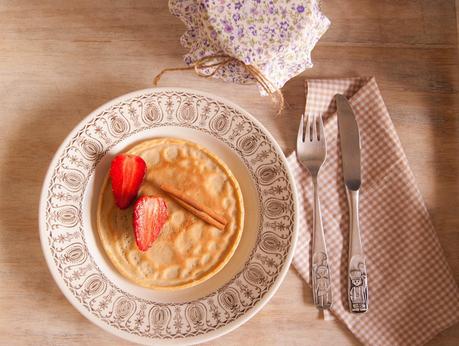 Tortitas de avena y canela