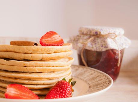 Tortitas de avena y canela