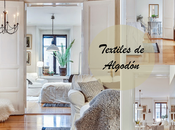 Decorar apartamento textiles blancos algodón