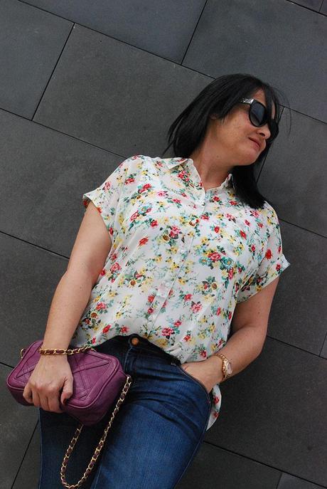 Blusa de flores blusa de flores flower shirt