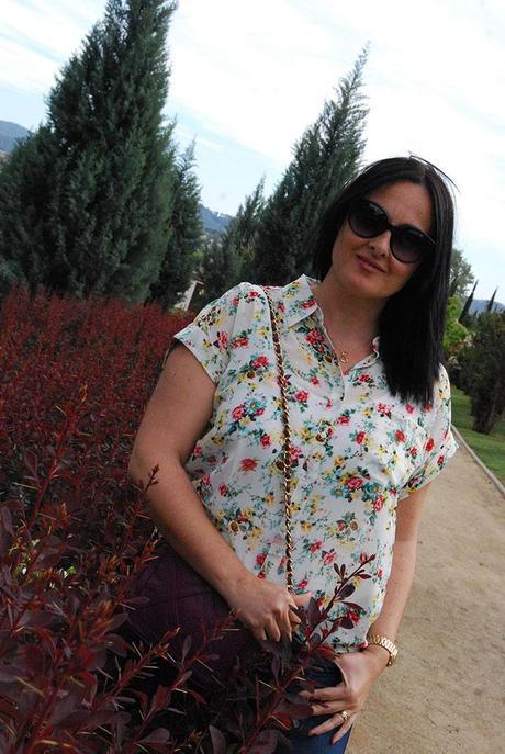 Blusa de flores blusa de flores flower shirt