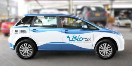 Modelo de coche eléctrico elegido por Bogotá para su taxi eléctrico