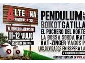Alterna Festival: Pendulum, Boikot, Gatillazo, Talco, Puchero Hortelano, Dremen, Iratxo, Desakato...