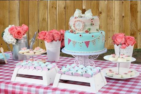 Cómo hacer cuadros Gingham en Galletas Decoradas