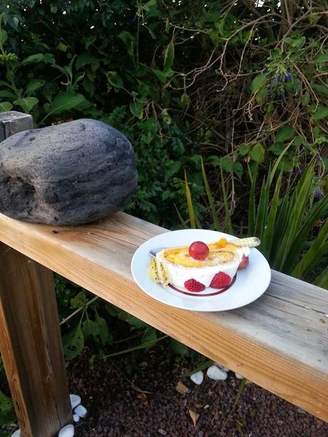 BRAZO GITANO RELLENO DE CREMA DE NARANJA