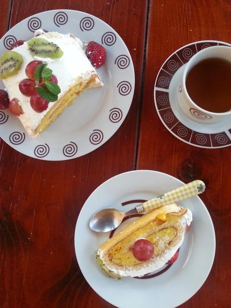 BRAZO GITANO RELLENO DE CREMA DE NARANJA