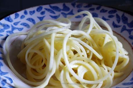 fideos de patata