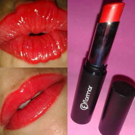 labial rojo de flormar