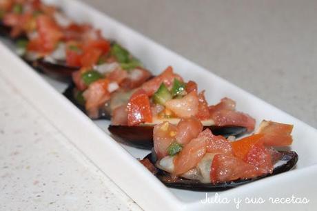 MEJILLONES EN VINAGRETA