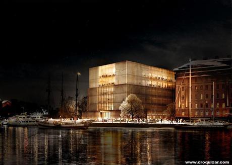 David Chipperfield es el vencedor del concurso para la sede del Nobel David-Chipperfield-Nobel-Center-Croquizar-1