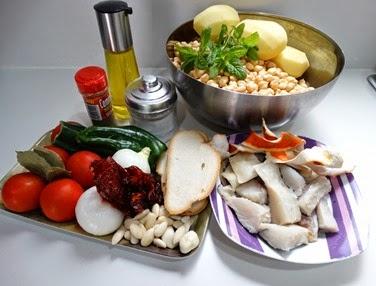 Receta Garbanzos Con Bacalao