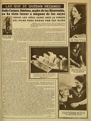 Cuando las madres de los toreros eran una leyenda / Por “Barico” (1944)