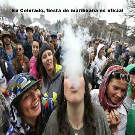 En Colorado, fiesta de marihuana es oficial