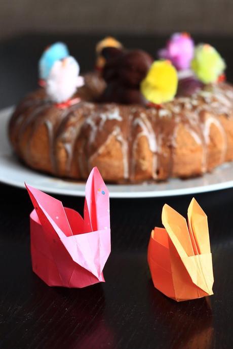 Bizcocho de pistacho y chocolate, nuestra Mona de Pascua