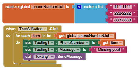 Como se programan apps moviles  con  MIT App Inventor (bloques lógicos)