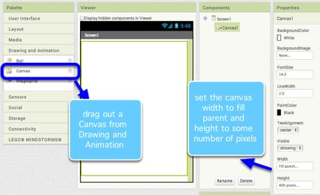 Como se programan apps moviles  con  MIT App Inventor (bloques lógicos)