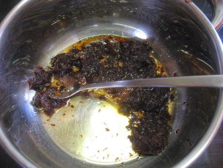 ATÚN MARINADO CON MERMELADA DE ALGAS Y WASABI