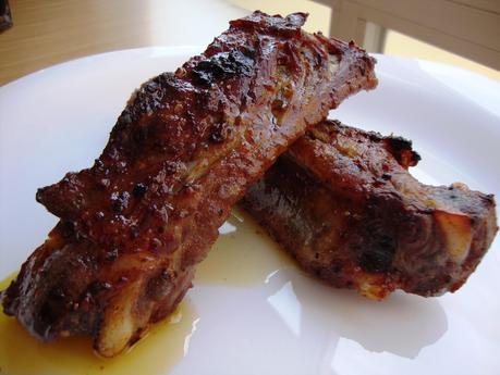 Costillas de cerdo con adobo Brown Sugar Bourbon