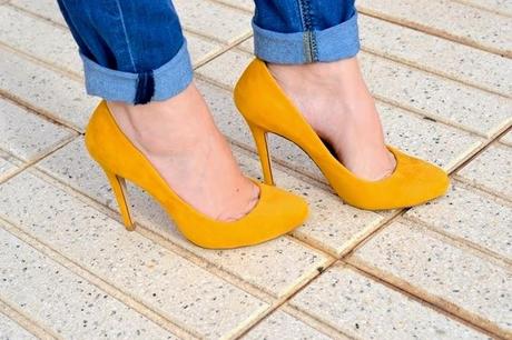 YELLOW SHOES