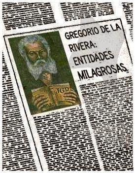 José Gregorio de La Rivera imagen en página de periódico