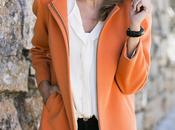 Orange coat