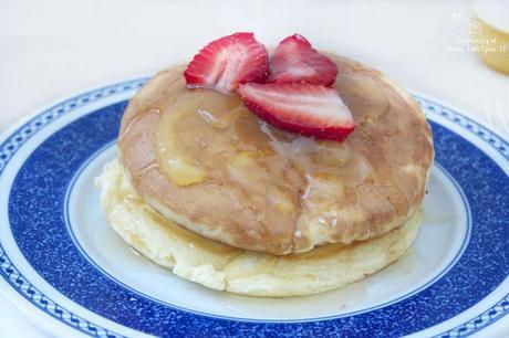 desayunando pancakes...