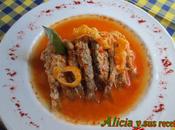 Boquerones escabechados postguerra