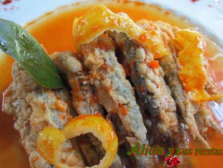 BOQUERONES ESCABECHADOS DE POSTGUERRA