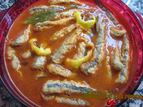 BOQUERONES ESCABECHADOS DE POSTGUERRA