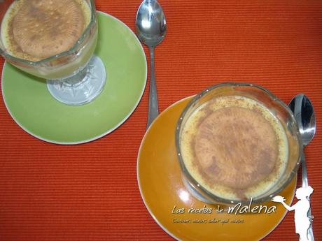 Natillas con galletas María