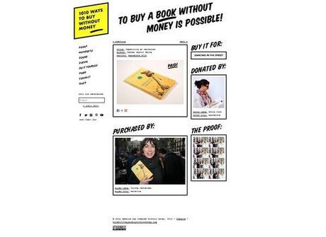 Otro Sant Jordi es posible: 1.010 maneras de comprar un libro sin dinero. pantallazo