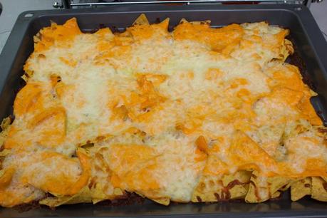 Noche mejicana: nachos foster y fajitas de pollo