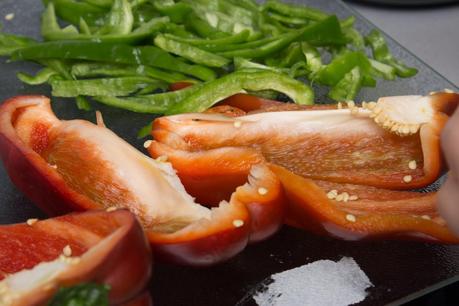 Noche mejicana: nachos foster y fajitas de pollo