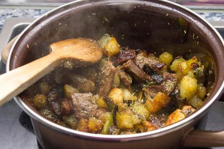 Ternera con patatas