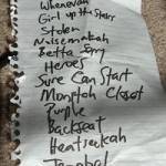 Cómo organizar un setlist