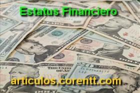 estatus financiero