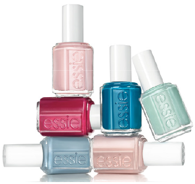Manicura francesa en azul con Essie