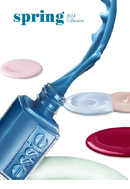 Manicura francesa en azul con Essie