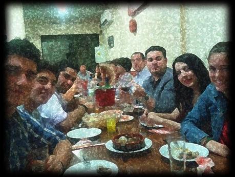 En familia